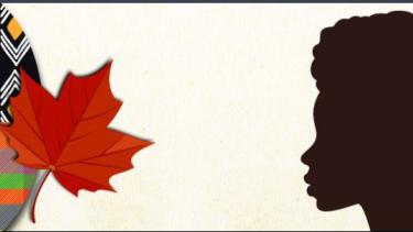 A banner image celebrating black history month