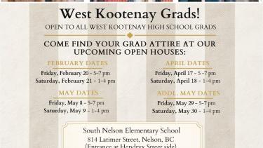 LVR grad closet information