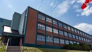 two student winners of the remembrance day poster contest 