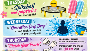 A list of Spirit Week events