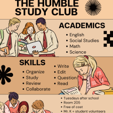 A poster for study club