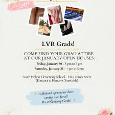 LVR grad closet information